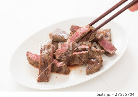 牛肉イメージ　ヒレ　みすじ 27555704