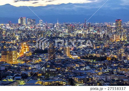 名古屋 都市景観 夜景 名古屋 都市景観 夜景 27558337
