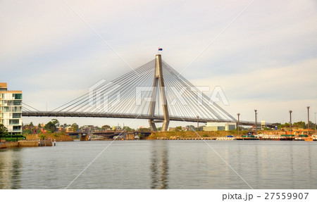 Anzac Bridge in Sydney, Australia Anzac Bridge in Sydney, Australia 27559907