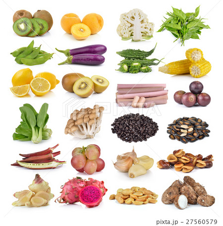 set of fruit and vegatable set of fruit and vegatable 27560579