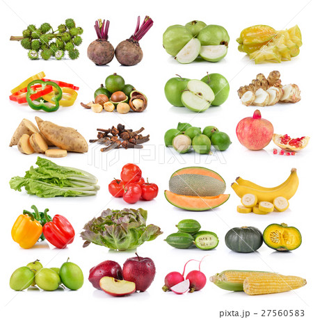set of fruit and vegetable 27560583