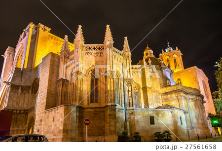 Cathedral of Tarragona in the evening. Catalonia 27561658
