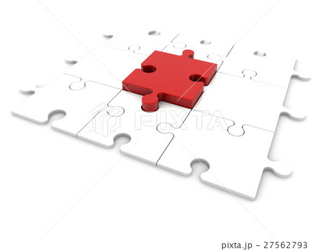 Concept with puzzle pieces  Concept with puzzle pieces  27562793
