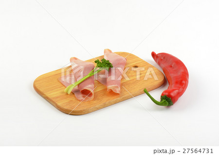 pork ham and red pepper 27564731