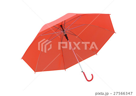 Red Umbrella isolated on white background. 27566347