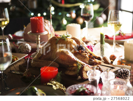Family Together Christmas Celebration Concept 27568022