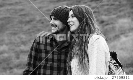 People Relaxation Mountain Carefree Togetherness Concept People Relaxation Mountain Carefree Togetherness Concept 27569811