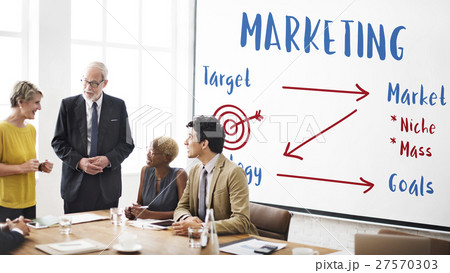 Business Plan Strategy Goals Target Marketing Concept Business Plan Strategy Goals Target Marketing Concept 27570303