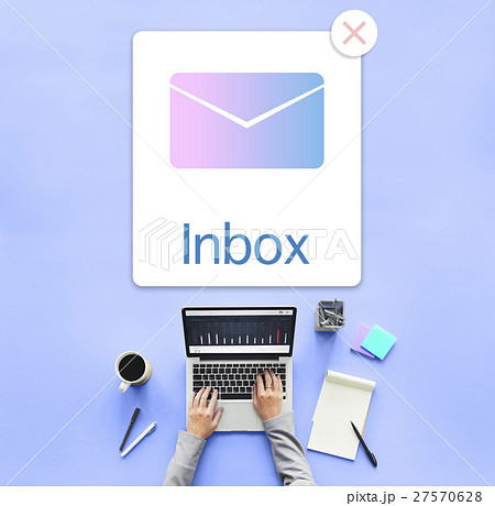 Inbox Communication Notification E-mail Mail Concept Inbox Communication Notification E-mail Mail Concept 27570628