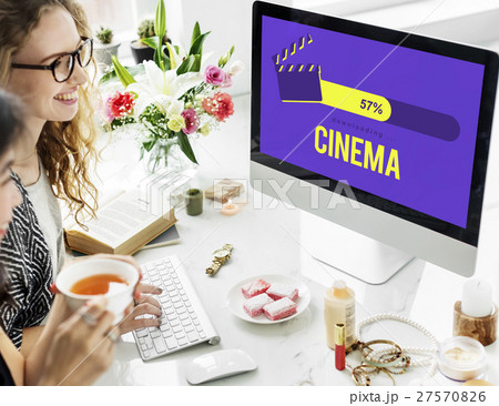 Entertainment Multimedia Theatre Movies Concept 27570826