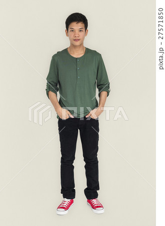 Man Smiling Happiness Portrait Concept 27571850
