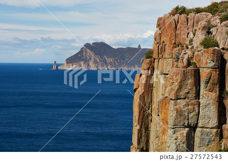 Rugged coastline cliffs 27572543