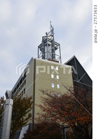 富山市役所の展望台（富山県富山市新桜町） 27573633