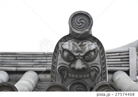 鬼瓦（薬師寺／奈良県奈良市西ノ京町） 27574408