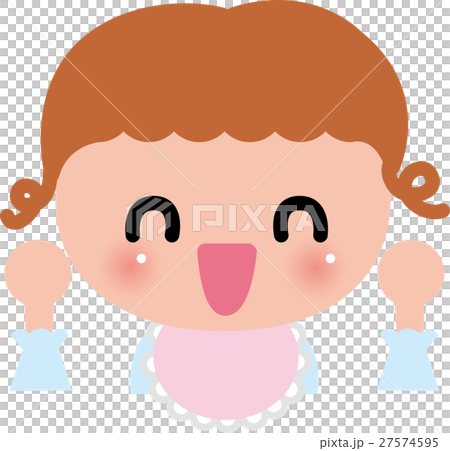 赤ちゃん　ベビー　笑顔　笑う 27574595