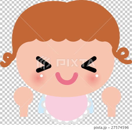 赤ちゃん　ベビー　笑顔 27574596