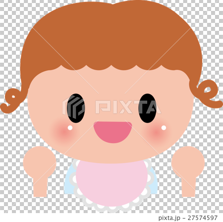 赤ちゃん　ベビー　笑顔 27574597