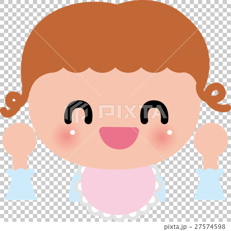 赤ちゃん　ベビー　笑顔 27574598