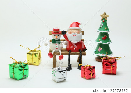 クリスマスのイメージ（白背景） 27578582