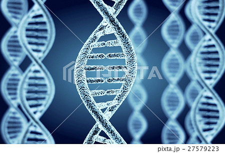 Abstract DNA spiral 27579223