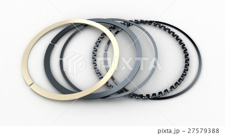 Car rings on white background 27579388