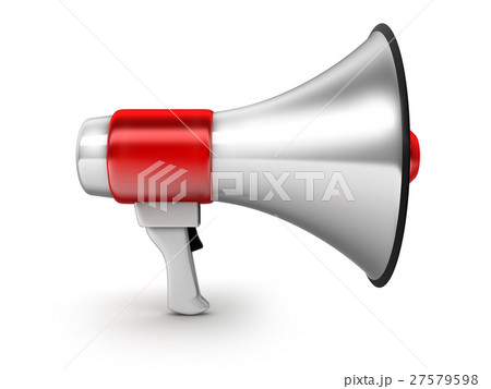 Megaphone done in 3d Megaphone done in 3d 27579598