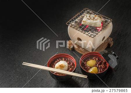 やきたてお餅 日本食 Dish Japanese foods of the rice cake やきたてお餅 日本食 Dish Japanese foods of the rice cake 27579865