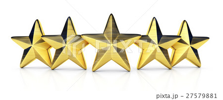 Five gold stars 27579881
