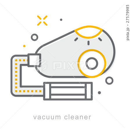 Thin line icons, vacuum cleaner Thin line icons, vacuum cleaner 27579985