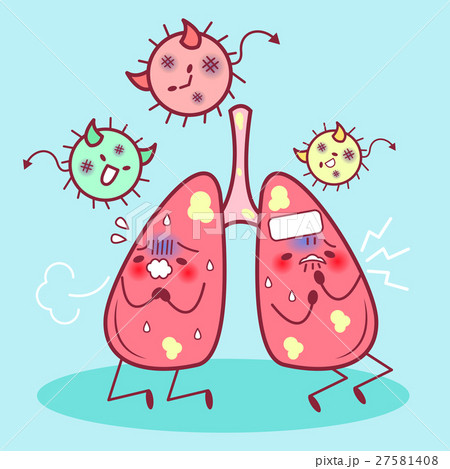 lung feel uncomfortable with sick 27581408