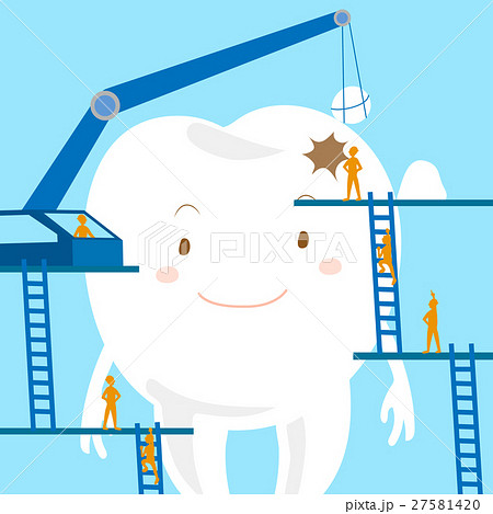 cartoon dental care 27581420