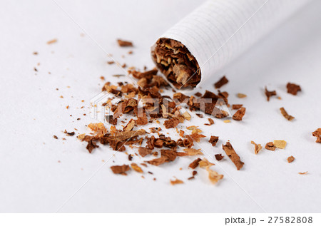 Cigarette isolated on a white background Cigarette isolated on a white background 27582808