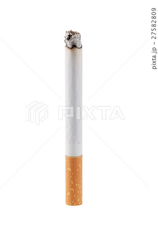 Cigarette isolated on a white background Cigarette isolated on a white background 27582809