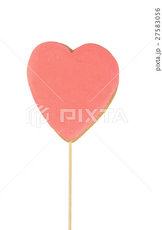 Gingerbread red heart for Valentine's Day Gingerbread red heart for Valentine's Day 27583056