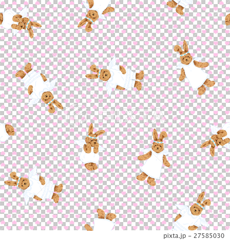 Cute angel rabbit - Stock Illustration [27585030] - PIXTA