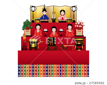 雛人形 五人飾り 雛人形 五人飾り 27585092