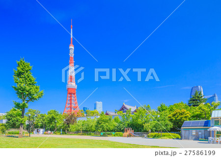 東京 芝公園の風景 東京 芝公園の風景 27586199