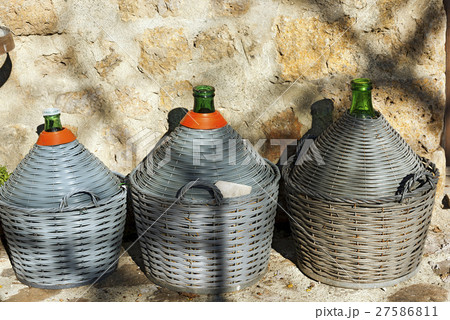 Wine Demijohns - Toscana Italy 27586811