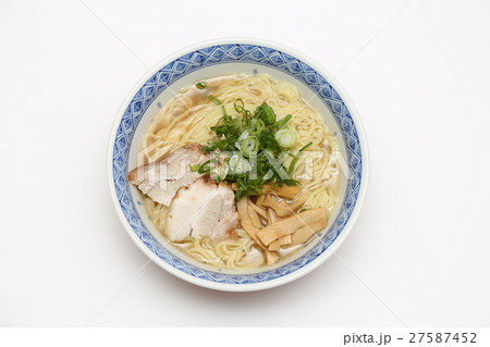 ラーメン 白バック ラーメン 白バック 27587452