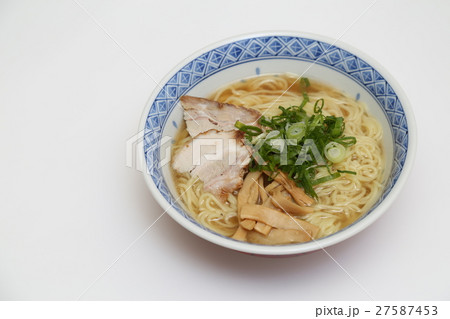 ラーメン 白バック ラーメン 白バック 27587453