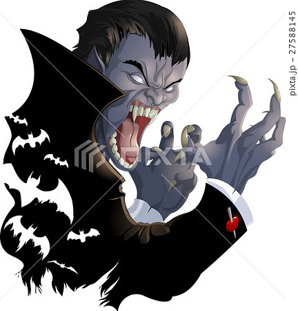 Evil Vampire Pictureのイラスト素材