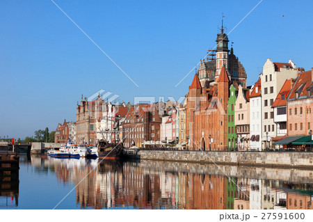 City of Gdansk Old Town Skyline 27591600
