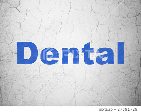 Health concept: Dental on wall background 27591729