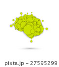 Abstract brain vector metaball graphic 27595299