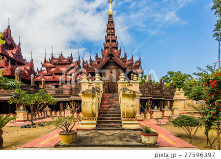 Shwe In Bin Monastery Mandalay city Myanmar 27596397