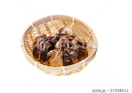 黒にんにく、黒ニンニク、焼きニンニク 27598411