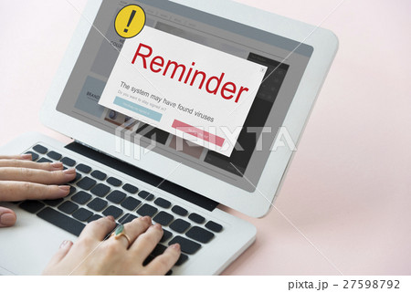 Exclamation Warning Caution Popup Concept 27598792