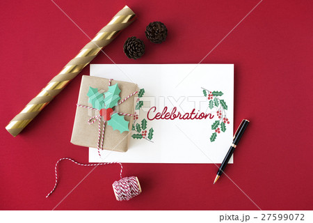 Merry Christmas Family Time Celebration Holiday Concept 27599072