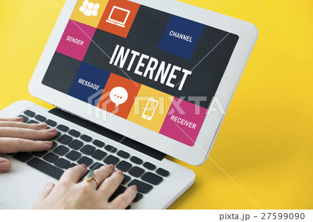Media Technology Online Digital Networking Concept Media Technology Online Digital Networking Concept 27599090