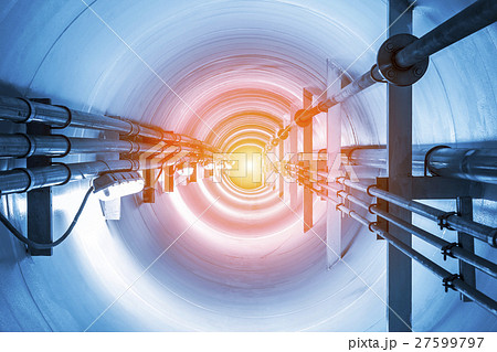 Underground tunnel Underground tunnel 27599797